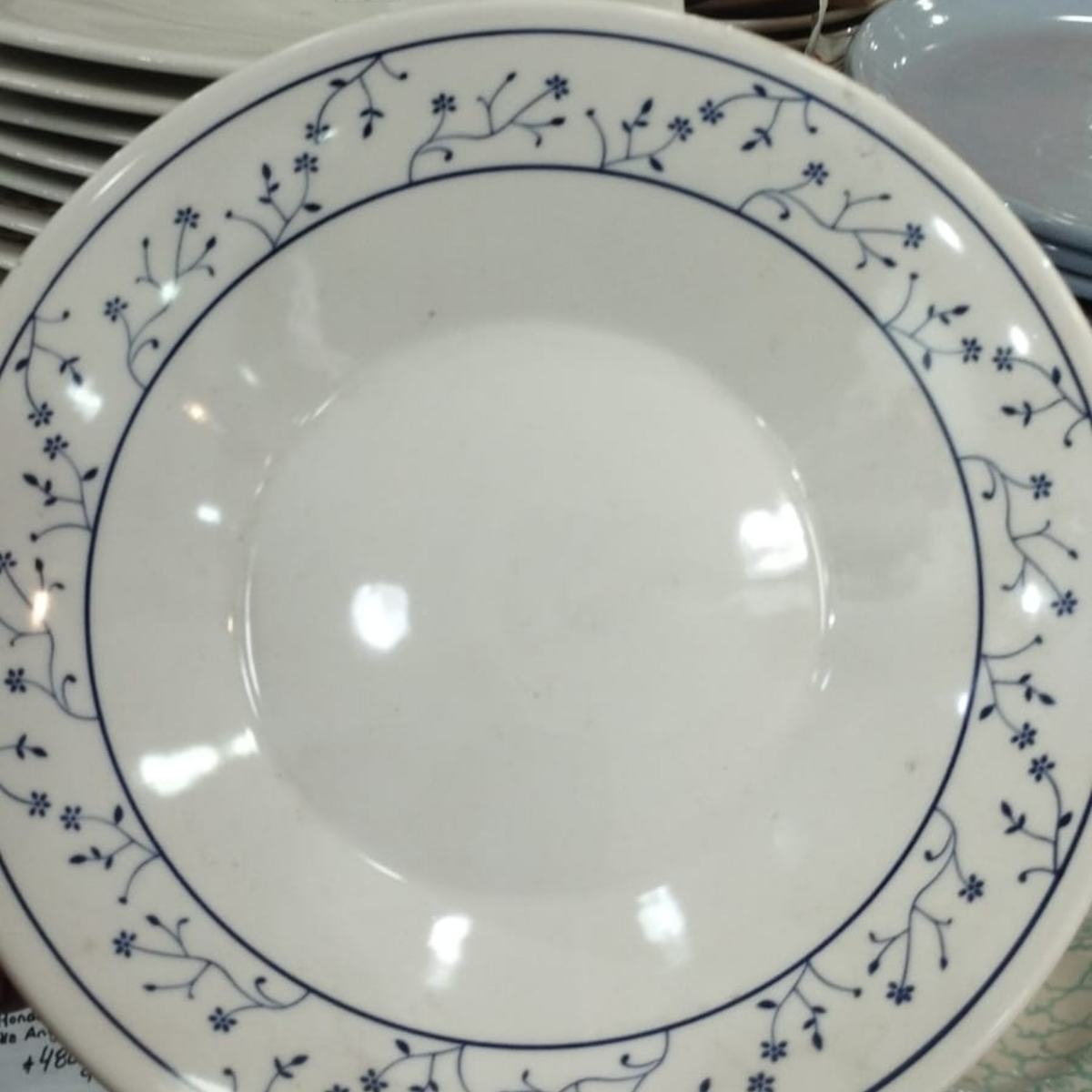 HONDO FLOREAL PORCELANA