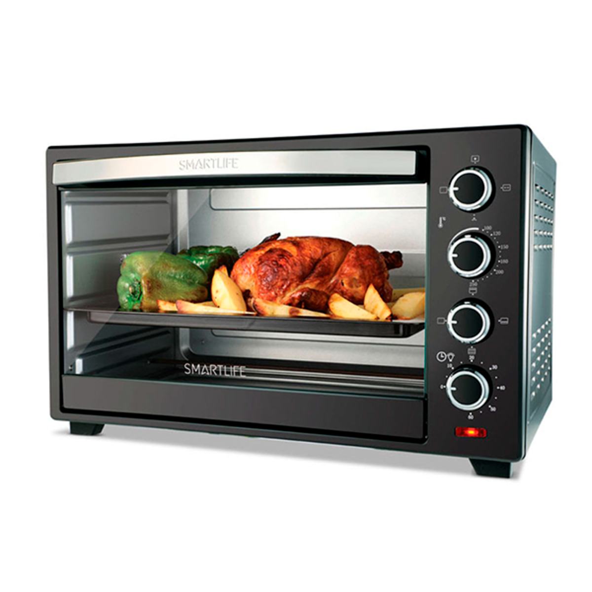 Horno Smartlife SL-TOR060PN Electrico 60 Litros Negro