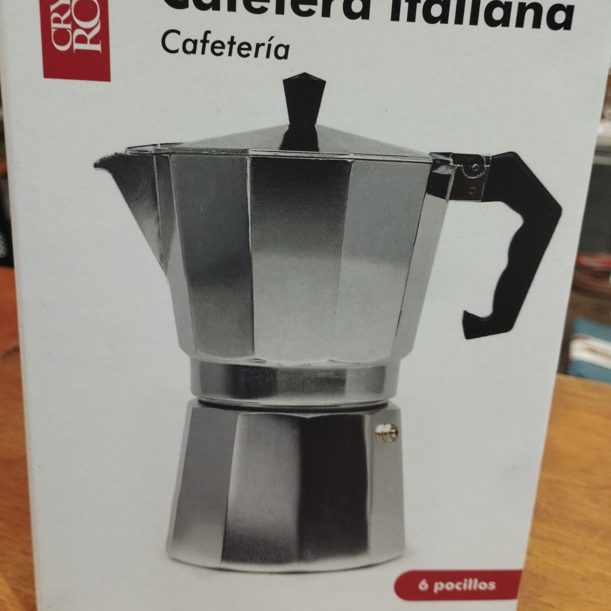 CAFETERA ITALIANA 6 POCILLOS