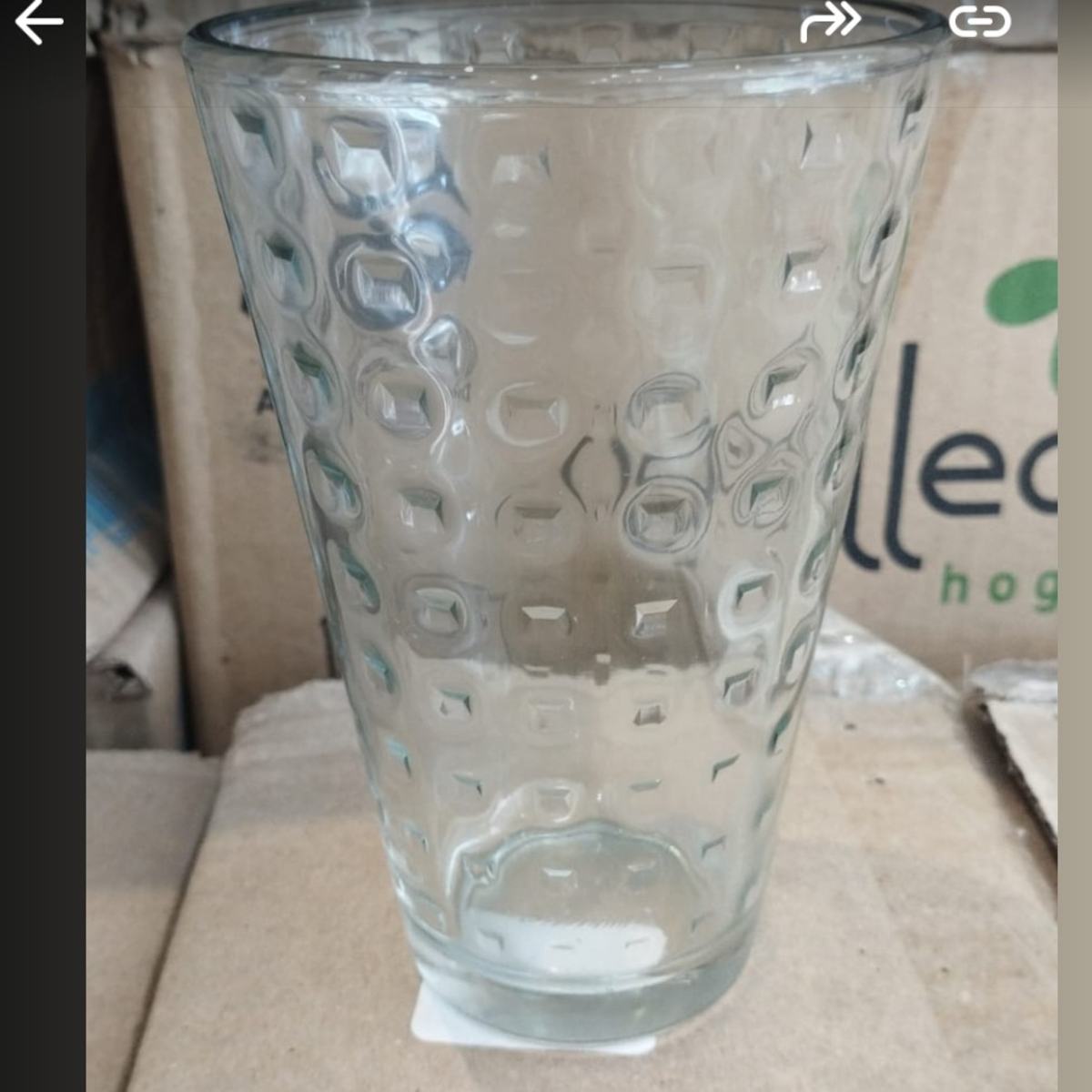 Vaso Noa Cuadros x 6