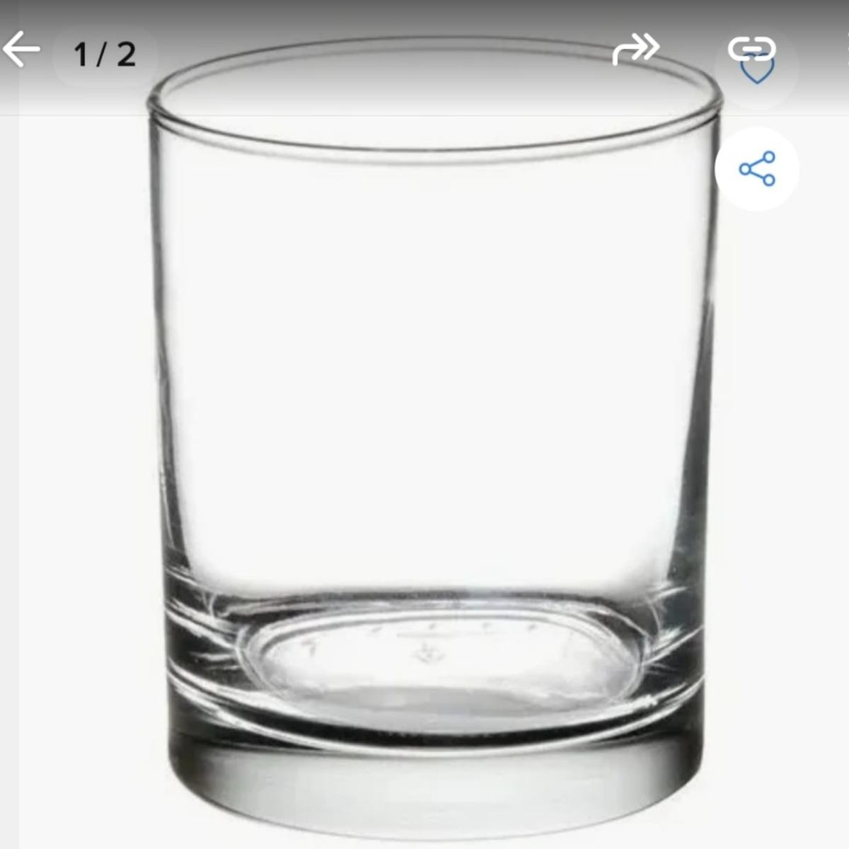 Vaso Tenesse Rigolleau x 6