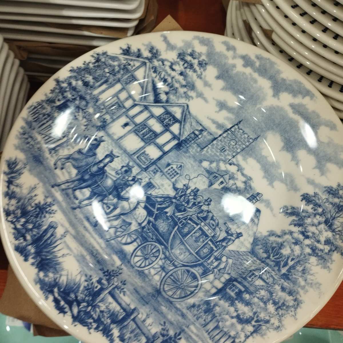Plato Cena Inglésa porcelana