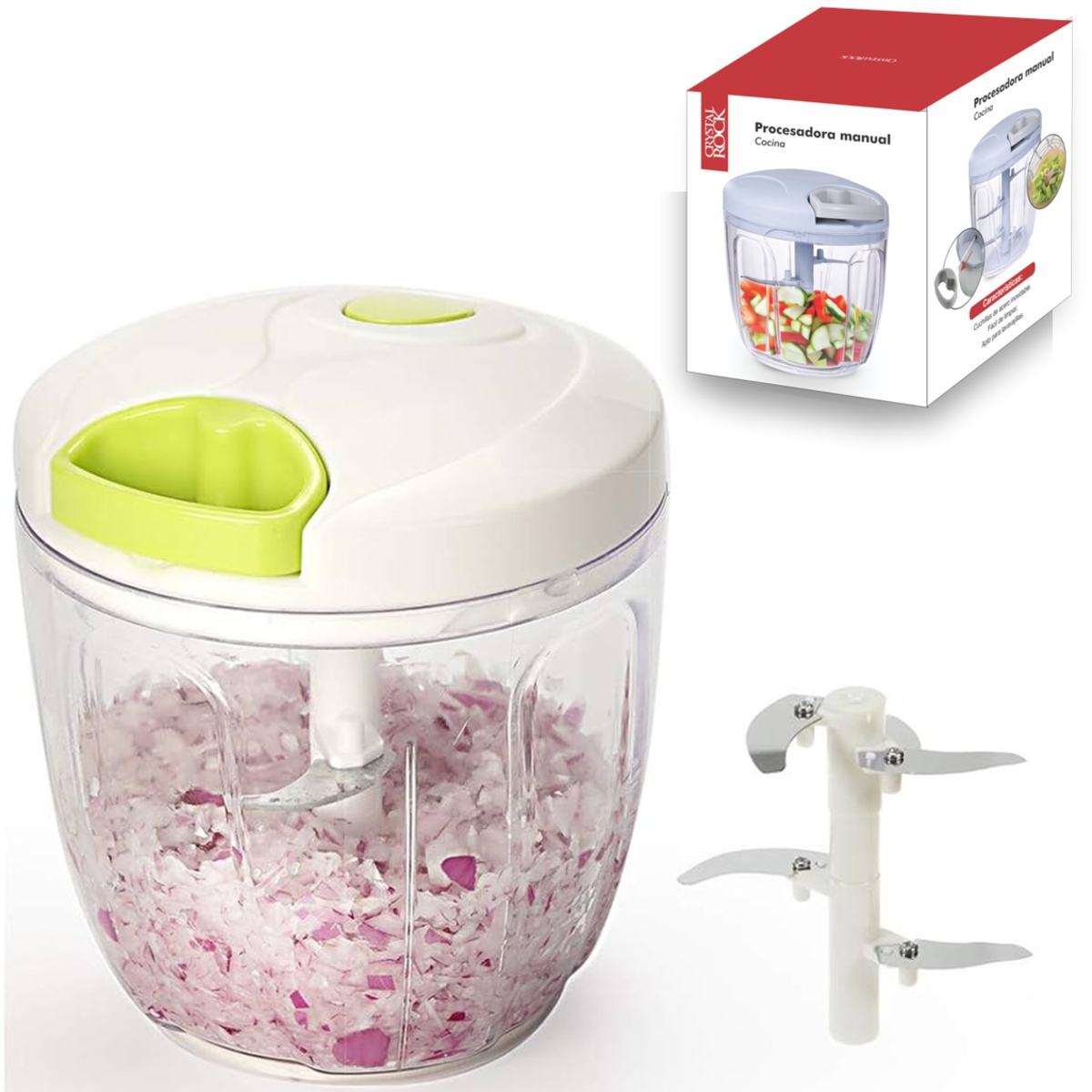 CORTADOR VEGETALES 500 ML 5 CUCHILLAS