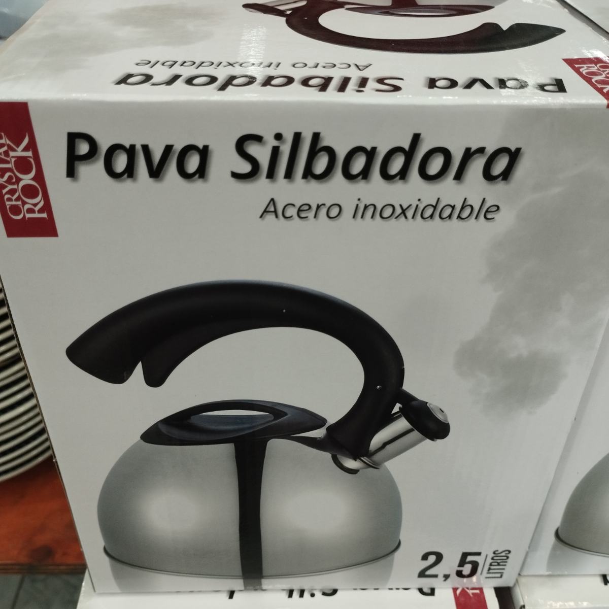 Pava Silbadora acero 2.5L