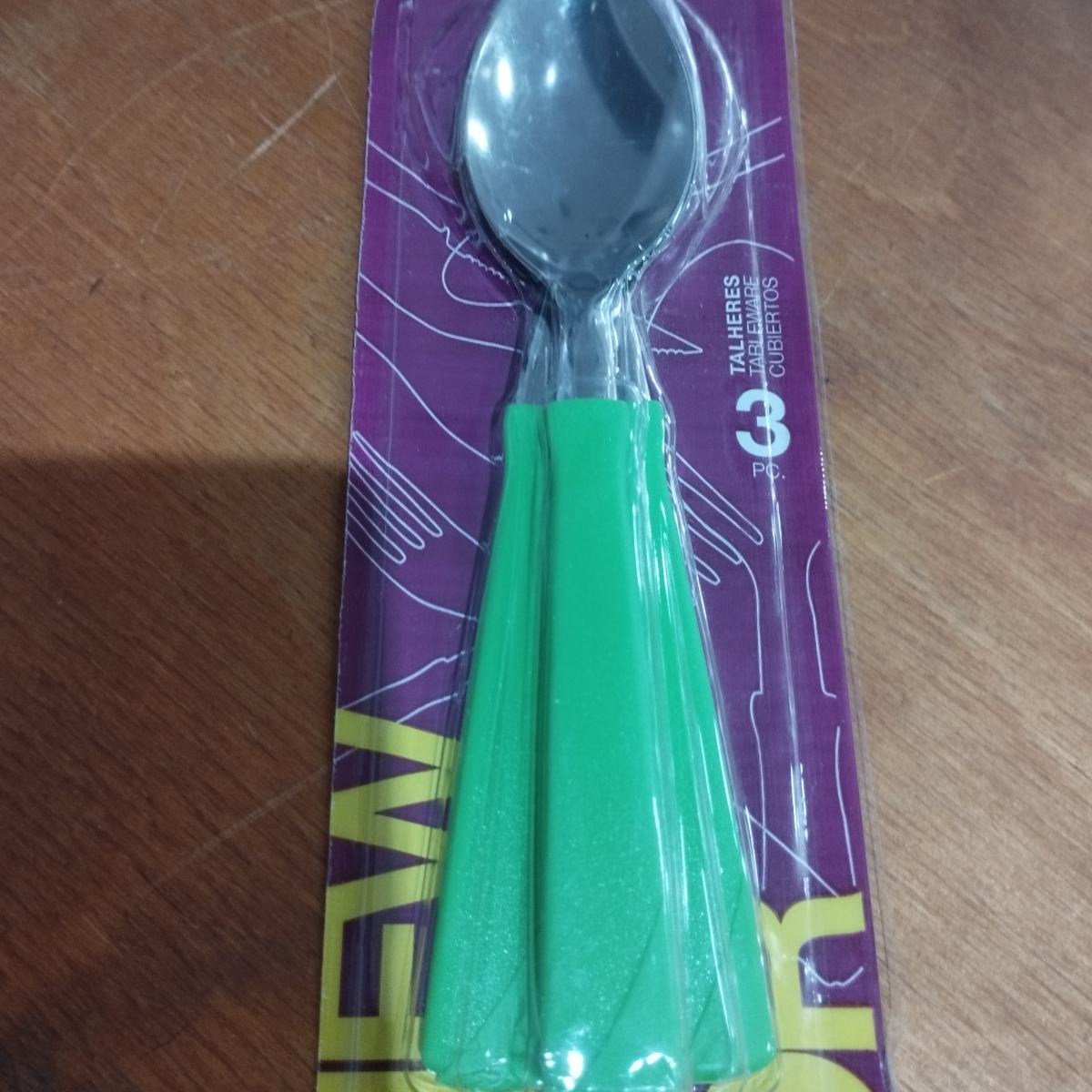 Set x 3 Cucharas Verdes Tramontina