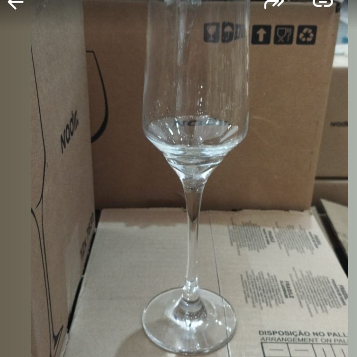Caja x 12 Copas Champagne Brunello