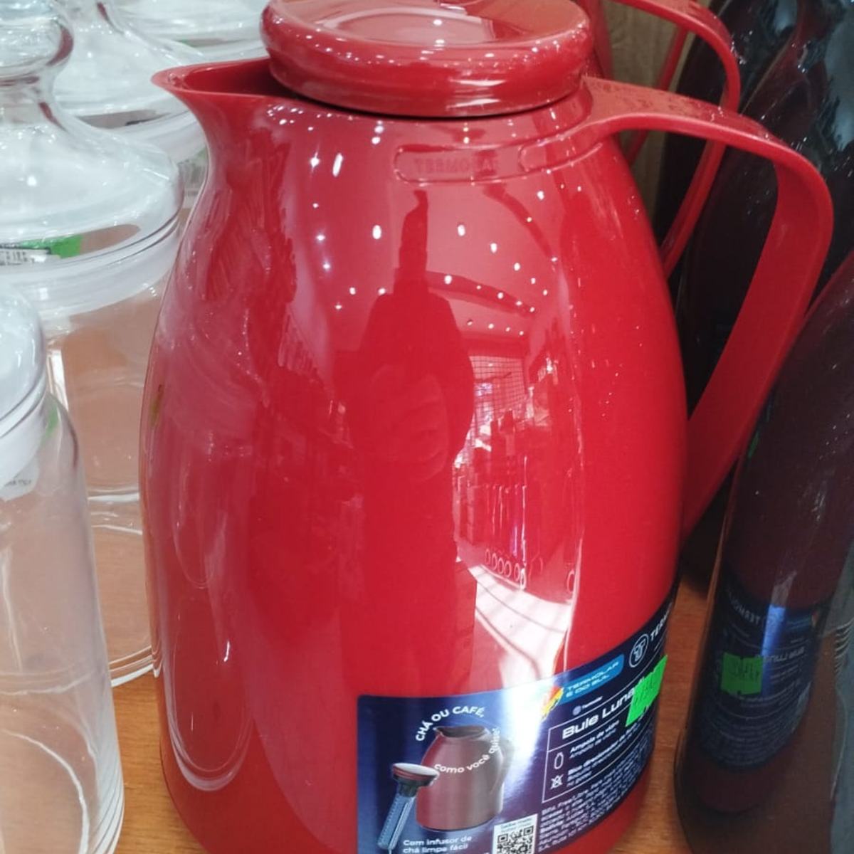 TERMO BULE LUNA ROJA C/INFUSOR TE