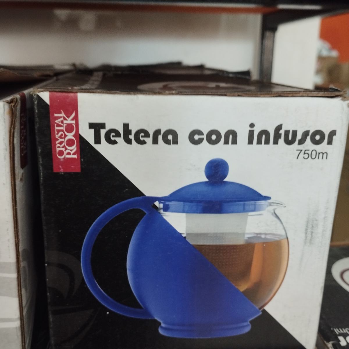 Tetera Roja 750cc con Infusor