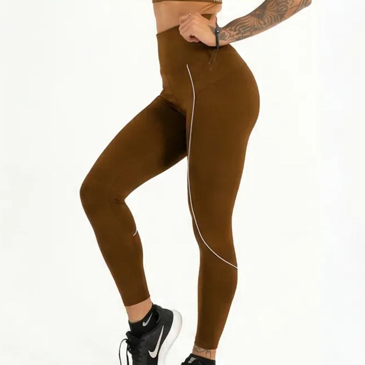 CALZA BROOKLYN CHOCOLATE TALLE 1